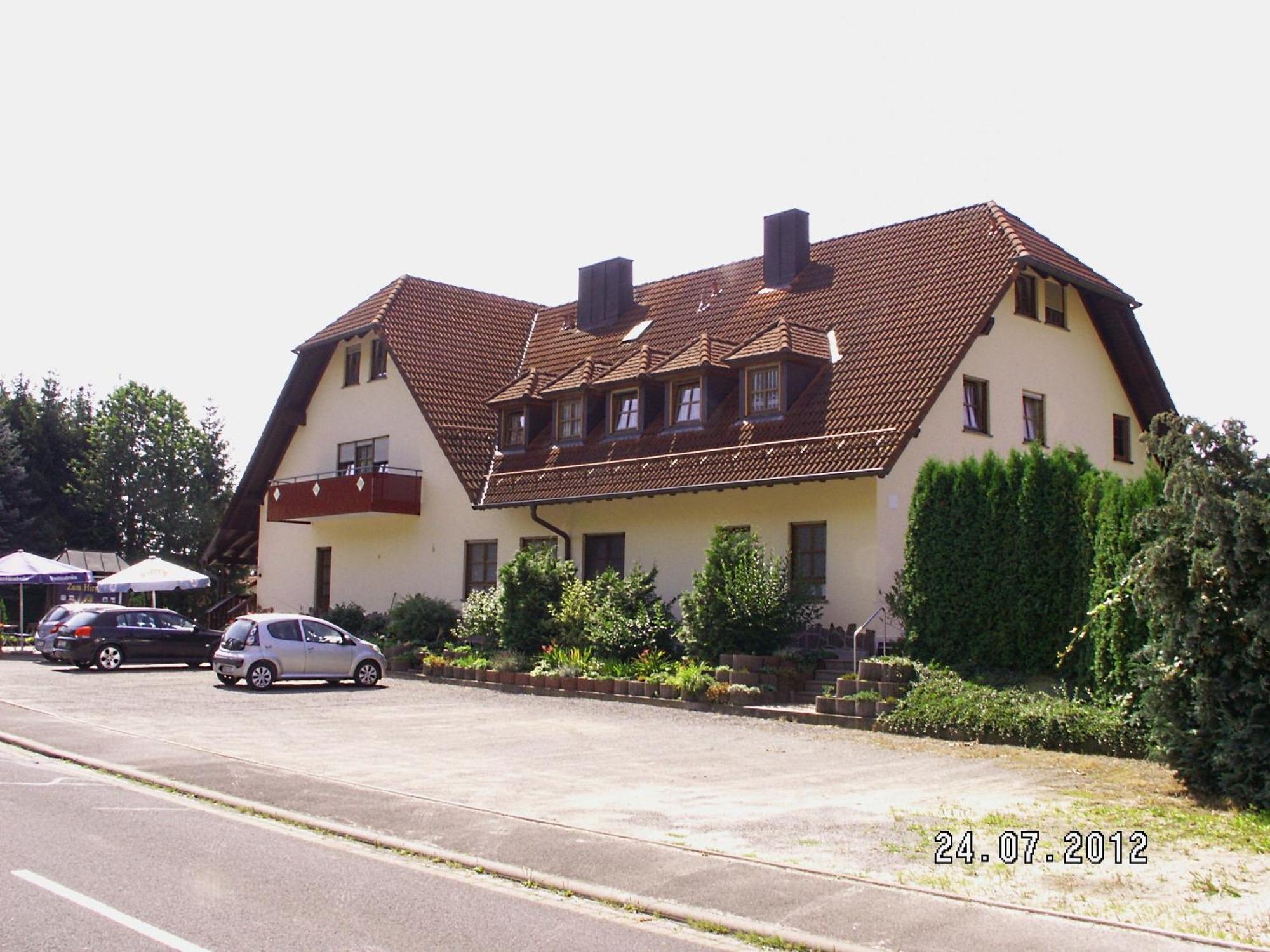 Landgasthof Zum Hirschen Hafenlohr Exterior photo