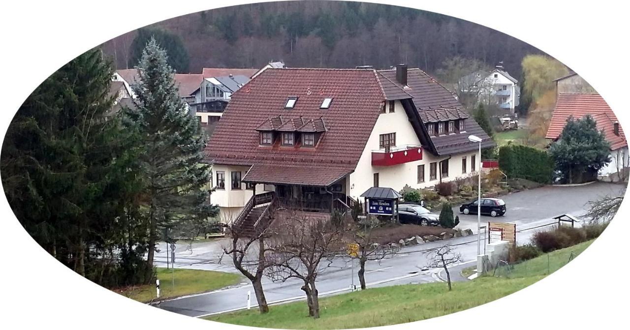 Landgasthof Zum Hirschen Hafenlohr Exterior photo